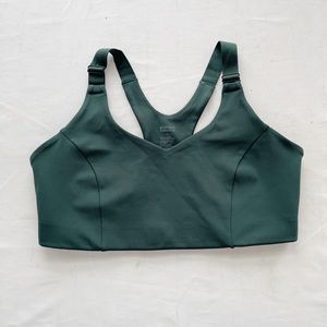 [Girlfriend Collective] hunter green sports bra women’s XL